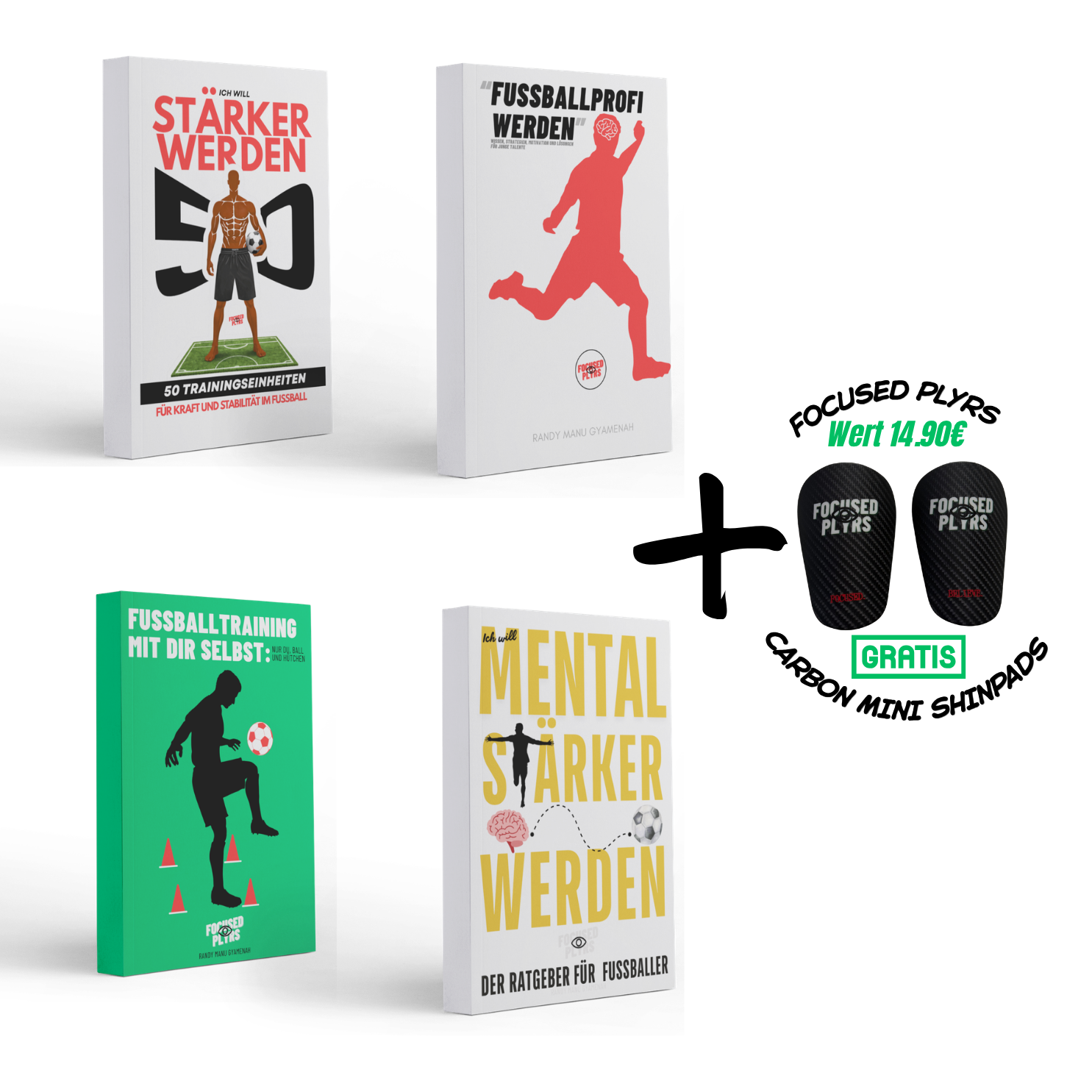 PERFORMANCE STARTER BUNDLE → "Dein Einstieg — 4 Bücher + Shinpads"