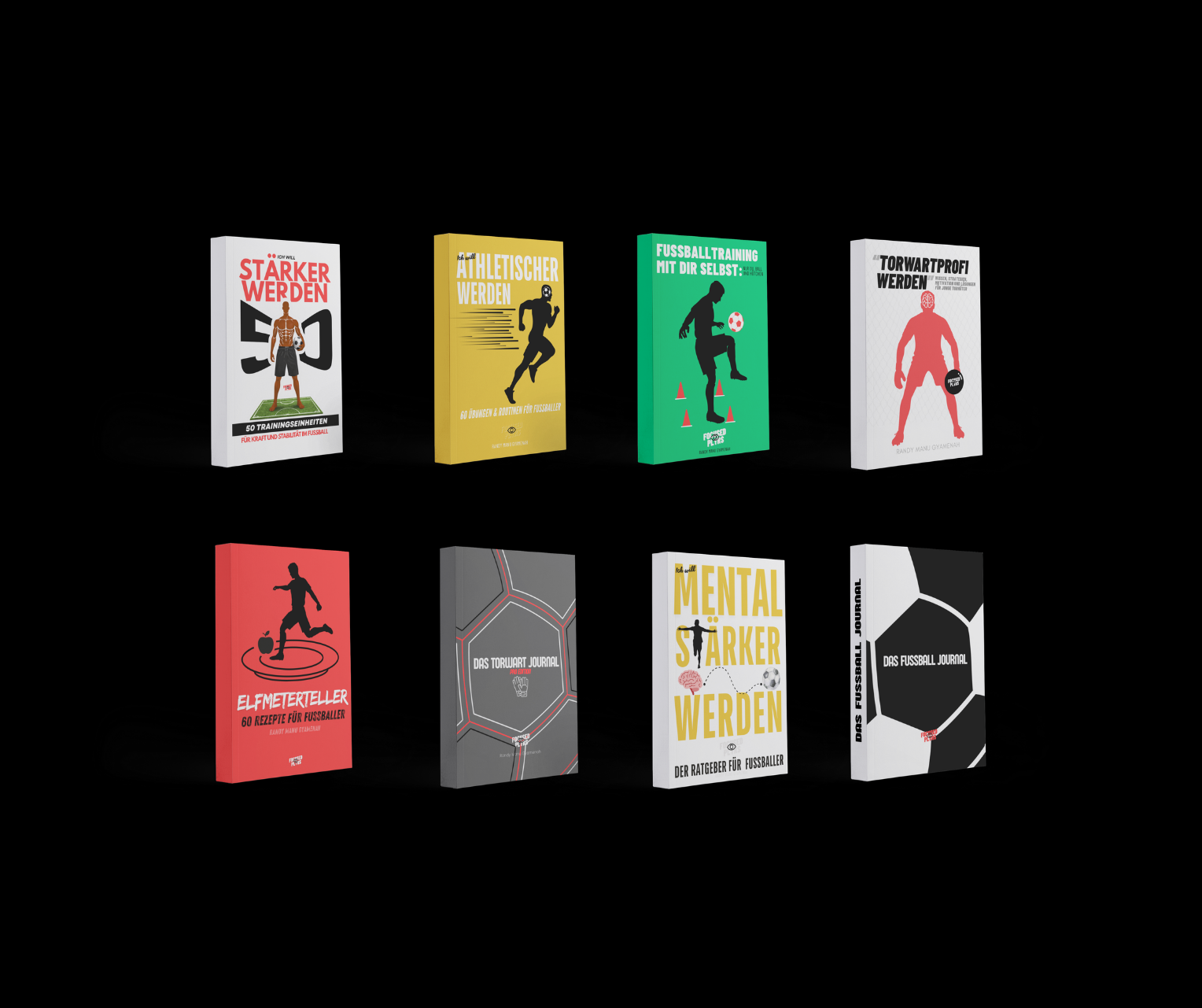 ULTIMATE PLAYER BUNDLE - 8 Bücher für deine komplette Entwicklung im Fußball