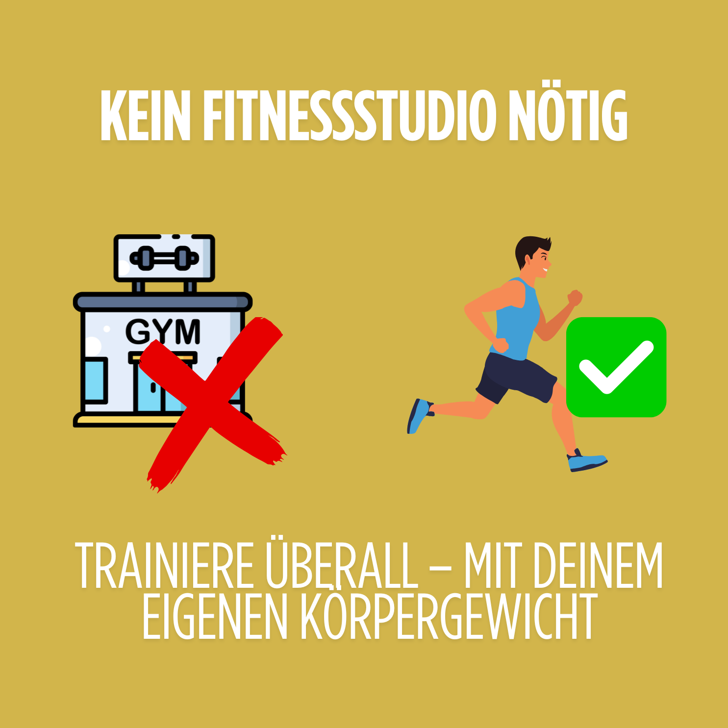 Ich will athletischer werden