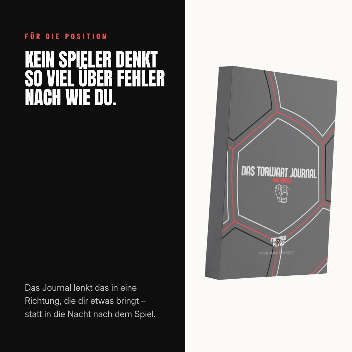 Das Torwart Journal PRO EDITION