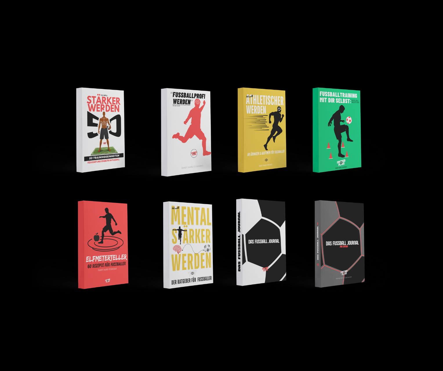 ULTIMATE PLAYER BUNDLE - 8 Bücher für deine komplette Entwicklung im Fußball