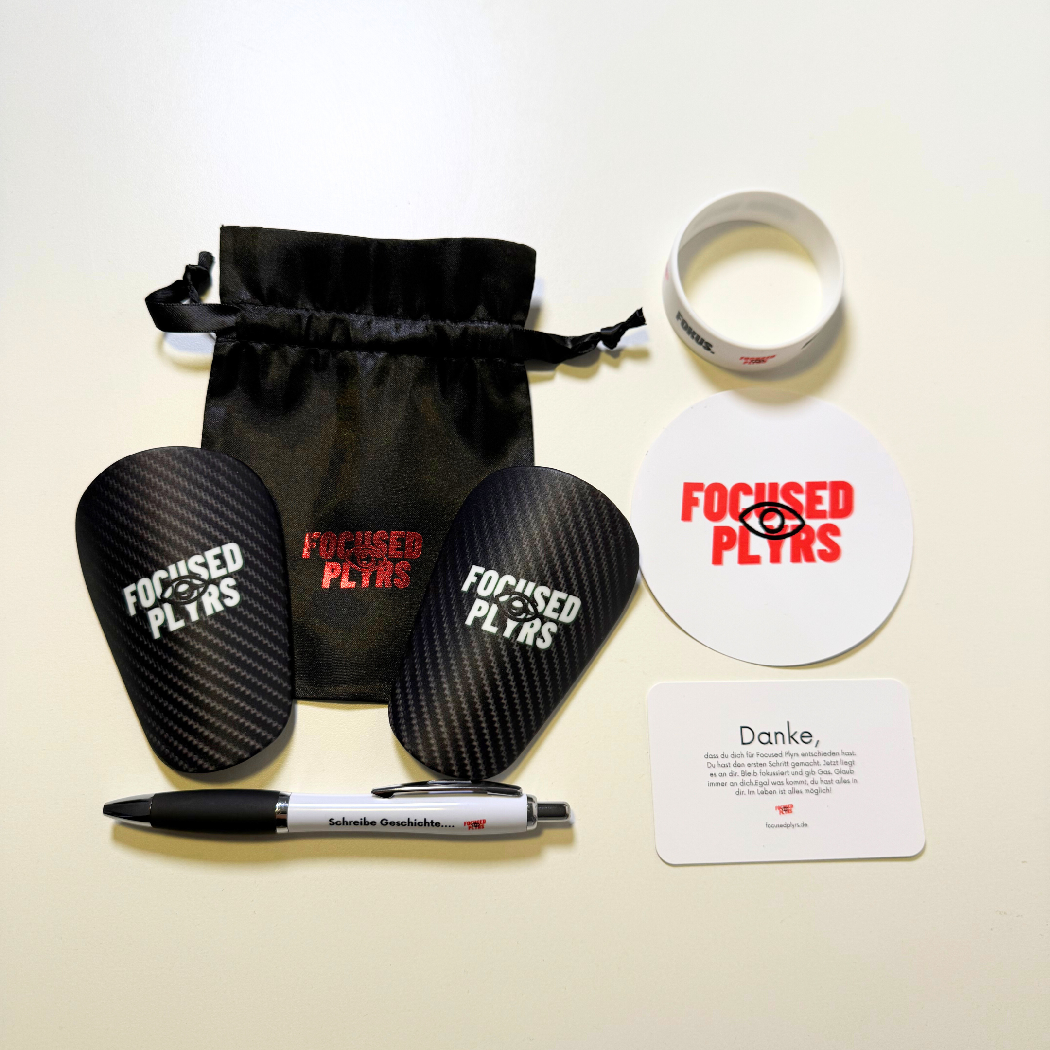 Focused Plyrs "Carbon"  Mini Shinpads