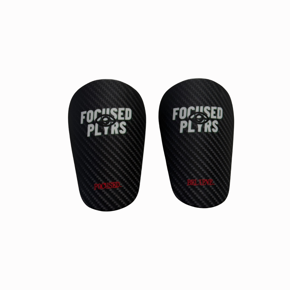 Focused Plyrs Carbon Mini Shinpads, Schienbeinschoner für Fußballer