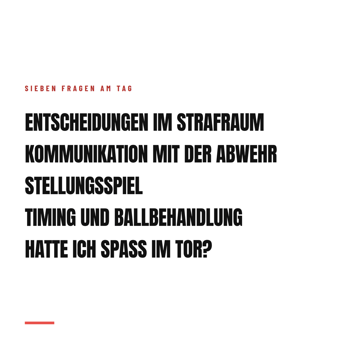 Das Torwart Journal PRO EDITION