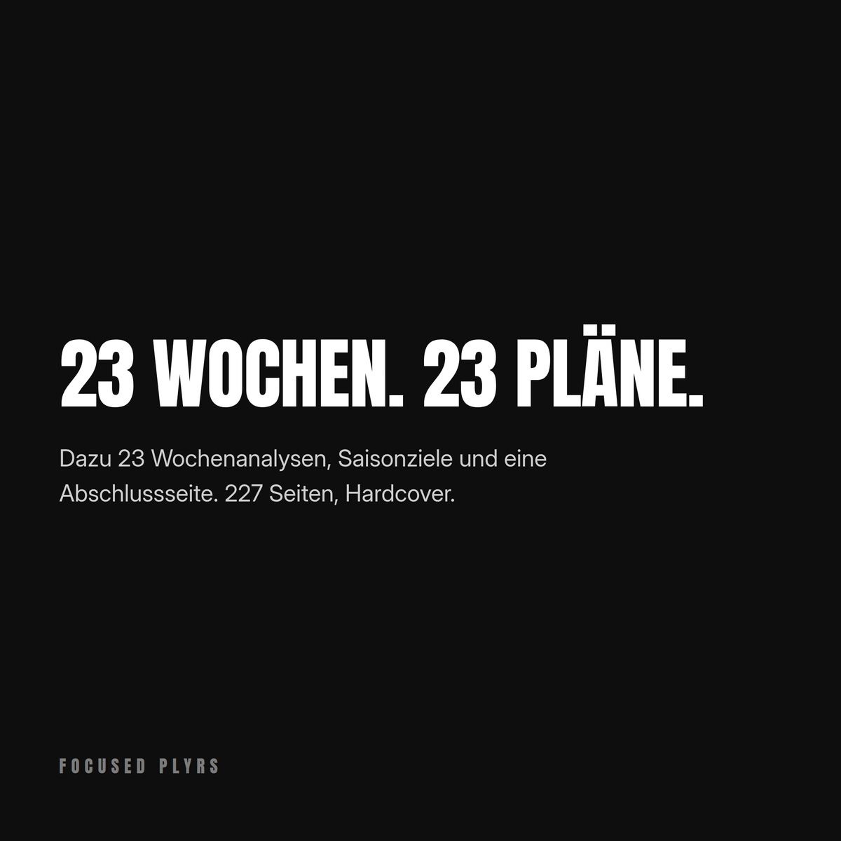 Das Torwart Journal PRO EDITION
