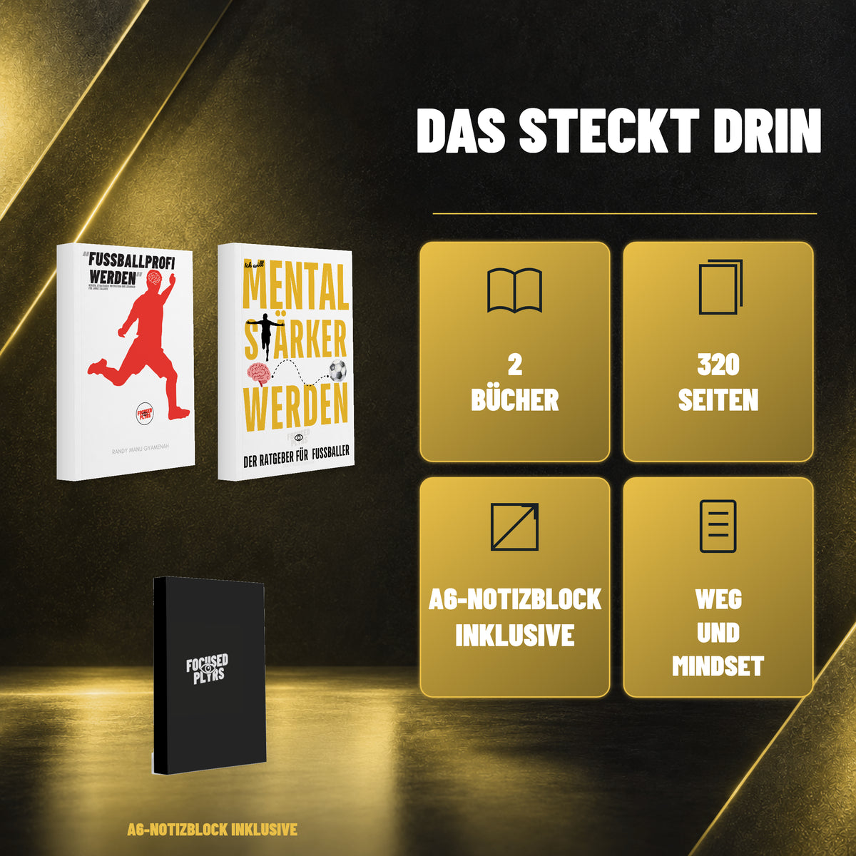 Focused Plyrs bestseller-duo – inhalt mit Originalcover