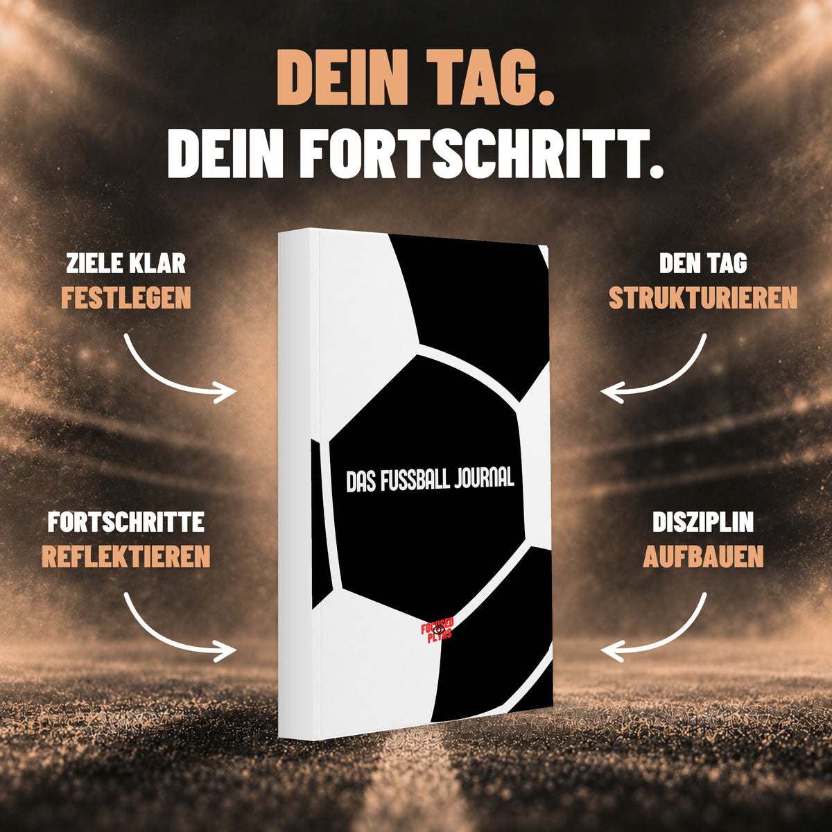 Focused Plyrs fussball-journal – vorteile mit Originalcover