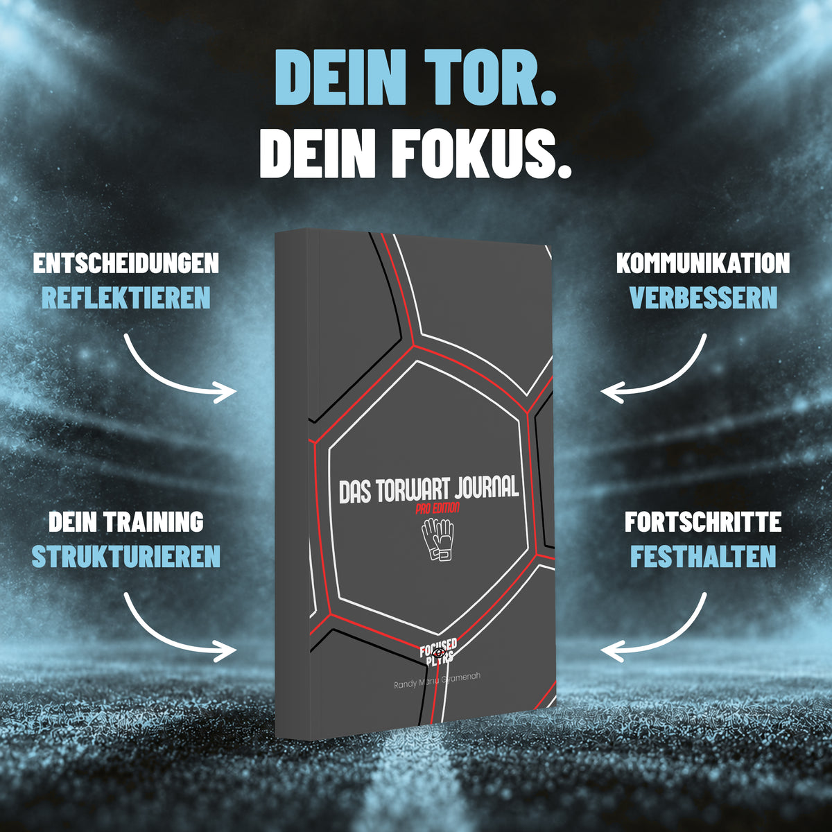 Focused Plyrs torwart-journal – vorteile mit Originalcover