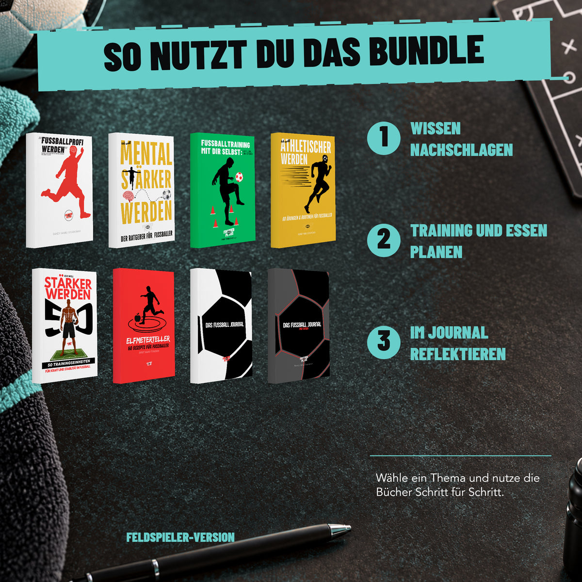 Focused Plyrs ultimate-player-bundle – anwendung mit Originalcover