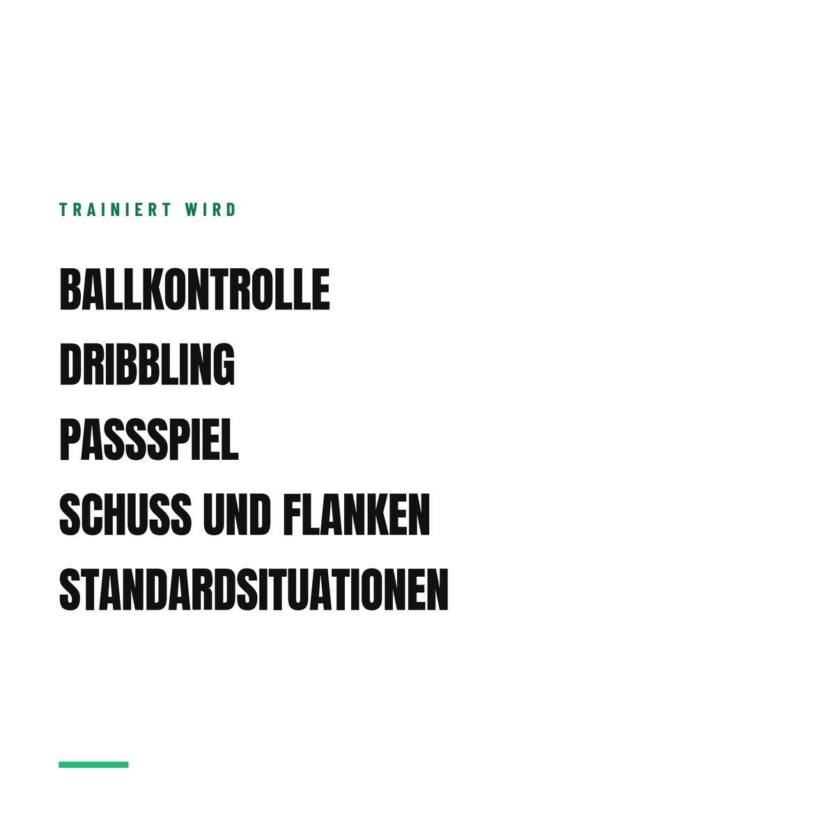 Fußballtraining mit dir selbst: Nur du, Ball und Hütchen