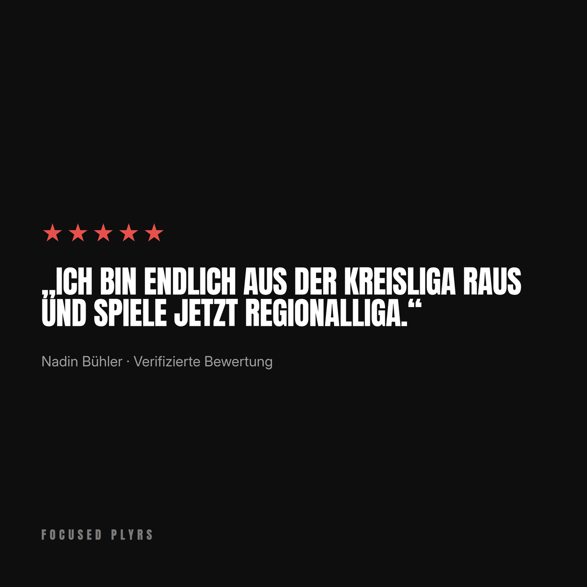 Ich will stärker werden