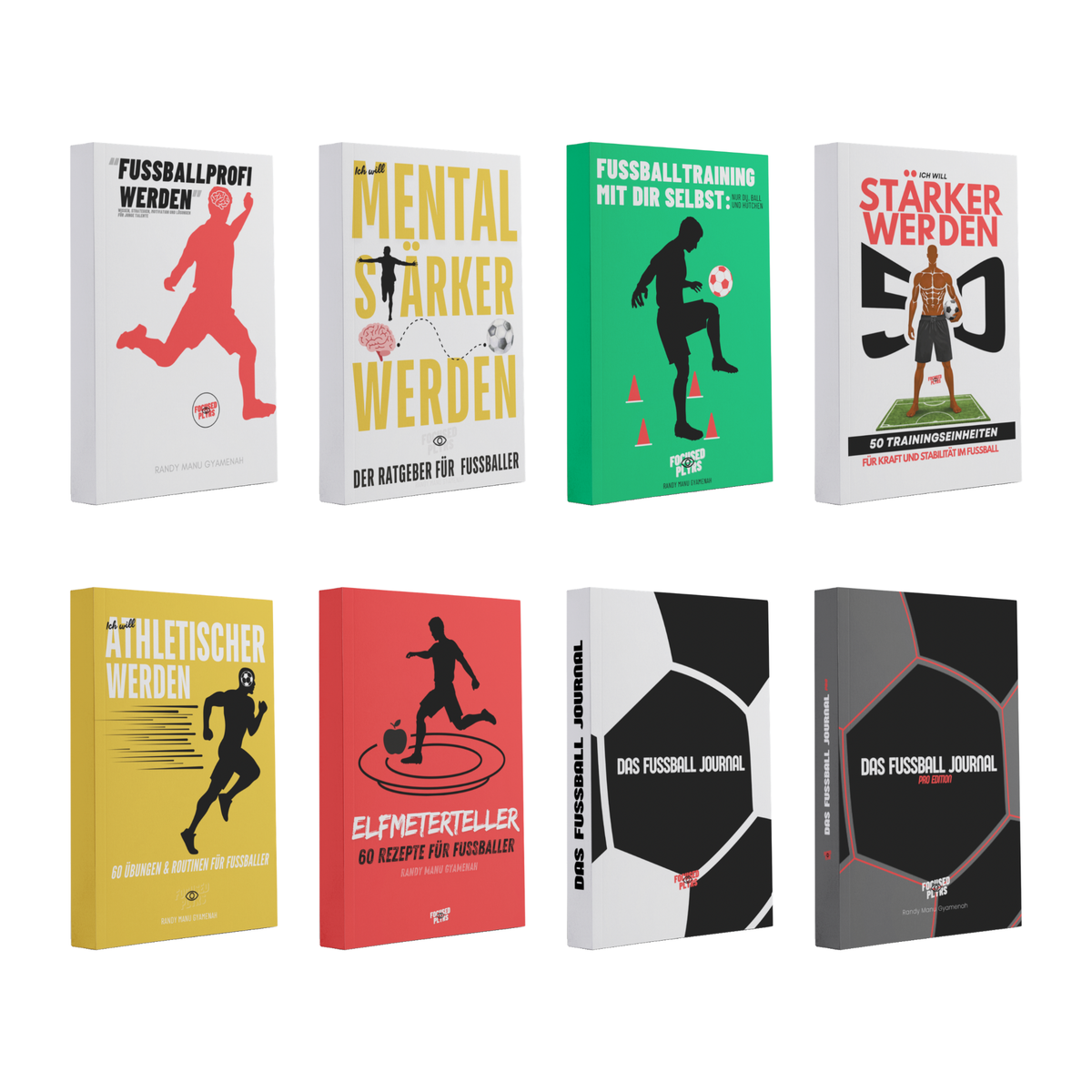 Ultimate Player Bundle – 8 Bücher für Feldspieler oder Torhüter