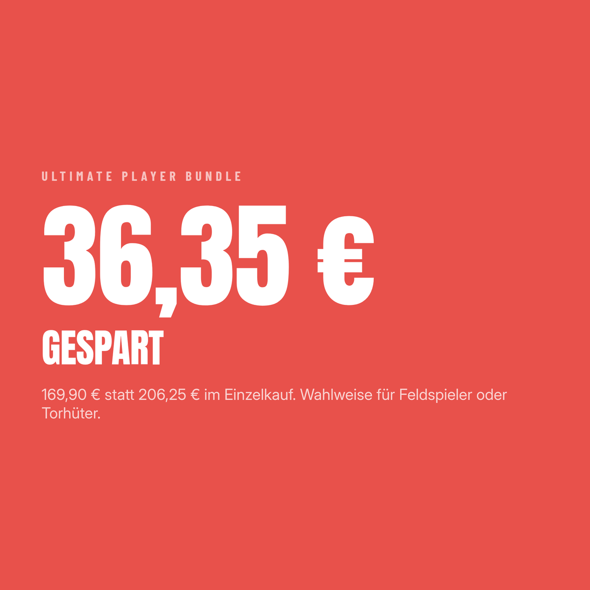 Ultimate Player Bundle – 8 Bücher für Feldspieler oder Torhüter